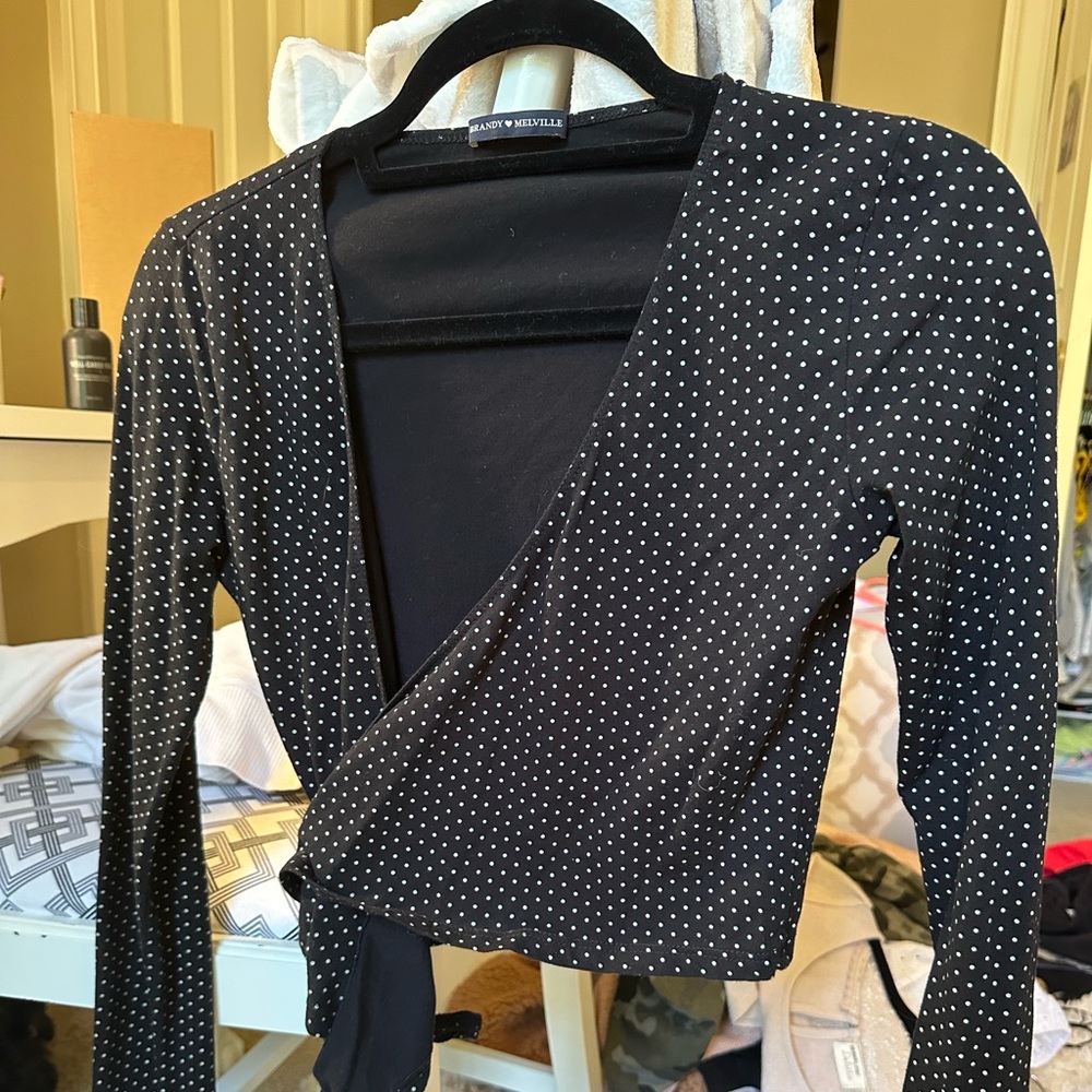 Brandy Melville wrap top